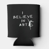 アート・フェアリー信じ：私はアートに 缶クーラー (裏面)