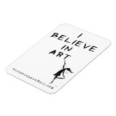 アート・フェアリー信じ:私はアートのプロモーションの価値 マグネット (左側)