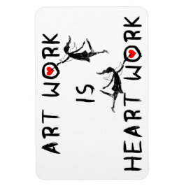 アート・フェニー：アート・ワークはハート・ワーク マグネット