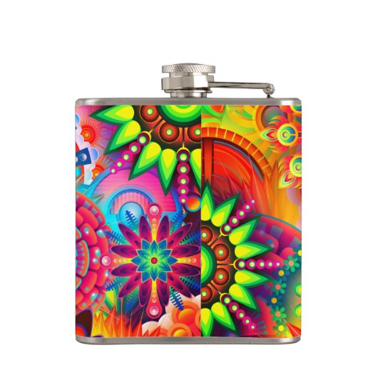 アート フラスク (裏面)