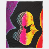 アート フリースブランケット (正面)