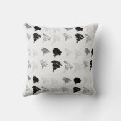 アート ブラシ パターン クッション (裏面)