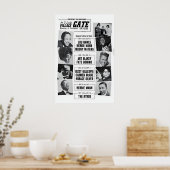 アート・ブレイクイー - ディジー・ギレスピー - ハービー・マンのジャズ ポスター (キッチン)