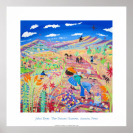 アート・ポスター:ペルーのアマル州ジャガイモ・ハーベスト ポスター