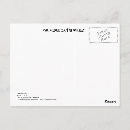 アート ポストカード (裏面)