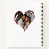 アート「ポップ・アートのたった今結婚しました」スパイラルノート ノートブック (裏面)