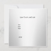 アート モネ クラシック インビテーション (裏面)