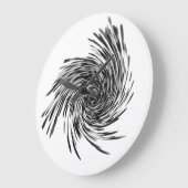 アート  ラージ壁時計 (傾斜)