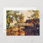 アート・リンショーテンの近く素晴らしに橋絵画を架けよ。 ポストカード (正面/裏面)
