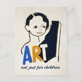 アート…子供のためだけじゃない[葉書] ポストカード