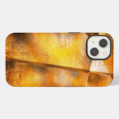 アート 抽象的 カラフルな背景 iPhoneケース (裏面横)