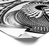 アート「方向性」の本物のドーピングデザイン フォトプリント (角)