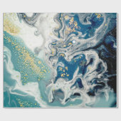 アート、絵画's – ナチュラルグレー：金属、銀 ラッピングペーパー (フラット)