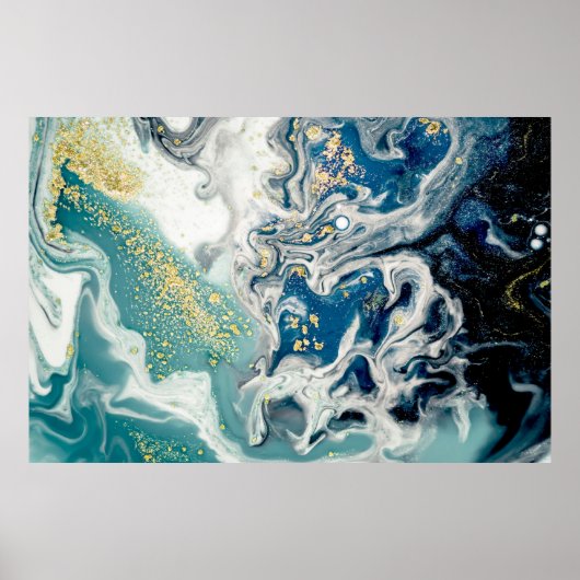 アート、絵画s – 自然な灰色の色：金属、シルブ ポスター (正面)