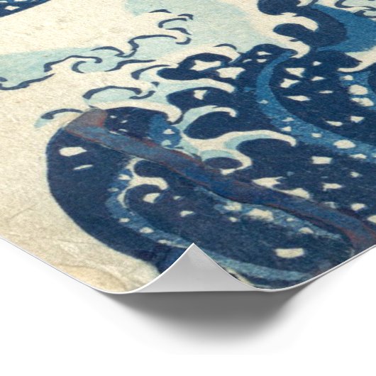 アート – 葛飾北斎 ポスター (角)