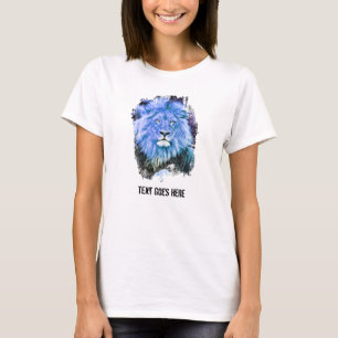 *~* アート AP23ブルーラ芸術的イオン絵画のTシャツ Tシャツ