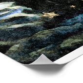 *~* アート AP23天芸術的色ライオン ポスター (角)