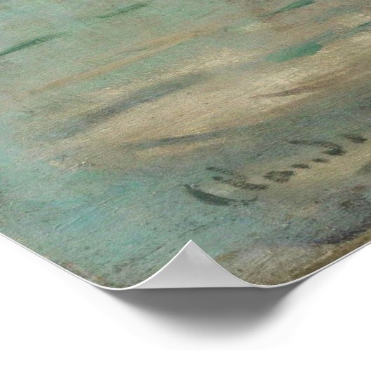 アート – CLAUDE MONET - IMPRESSION SUNRISE ポスター (角)