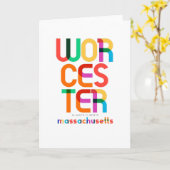 アート、Worcester Massuetts Mid Centuryポップ・アートの、 カード (黄色い花)