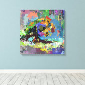 アート| Zazzle_Growshop. キャンバスプリント (インサイチュ (ウッドフロア))