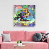 アート| Zazzle_Growshop. キャンバスプリント (インサイチュ (リビング))
