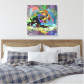 アート| Zazzle_Growshop. キャンバスプリント (インサイチュ (寝室))