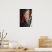 アートbyシルヴィア・リザラーガ油彩画myspace 008 ポスター (キッチン)