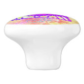 アートbyミシェルパープルジェクセラミックプル セラミックノブ (側面)