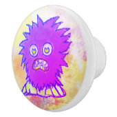 アートbyミシェルパープルジェクセラミックプル セラミックノブ (右)