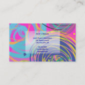 アートFARTSYアーティストデザイナーカード 名刺 (裏面)