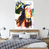 *~* アートHorse AR22芸術的 Canvas Print キャンバスプリント (インサイチュ (寝室))