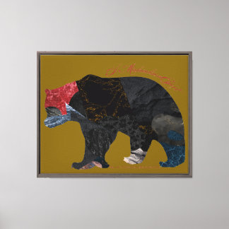 アートIt's Official Bear #033e - A MichaelsonEffect キャンバスプリント