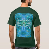 アートTシャツ - ポジティビティポータル Tシャツ (裏面)
