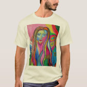 アートTシャツ – BY DEBBIE DAVIDSOH -絵画ギフト Tシャツ (正面)