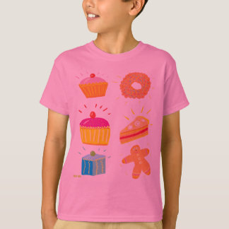 アートTシャツ： Sweetheart Cakes Tシャツ