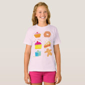 アートTシャツ: Sweetheart Cakes Tシャツ (正面フル)