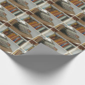 アーニアントヘミングウェイタイプライターラッピング紙 ラッピングペーパー (角)