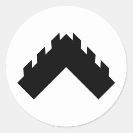 アーニメツサポペースバッジの男爵 ラウンドシール