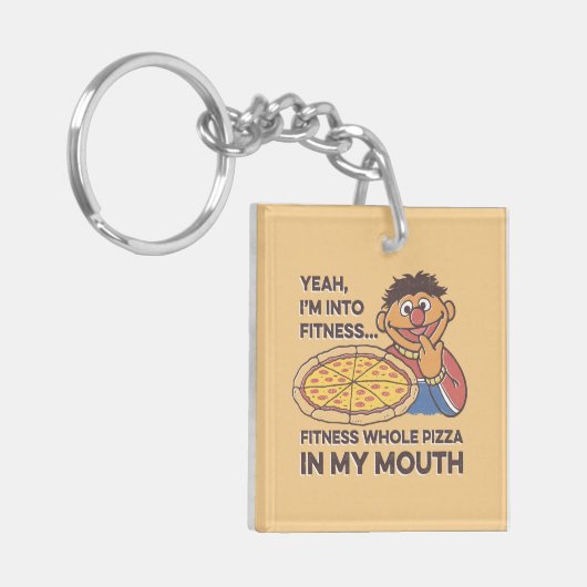 アーニーイエー、私はフィットネス キーホルダー (正面左)