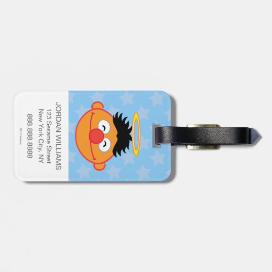 アーニースマイル顔(ハロ付) ラゲッジタグ (裏面横)