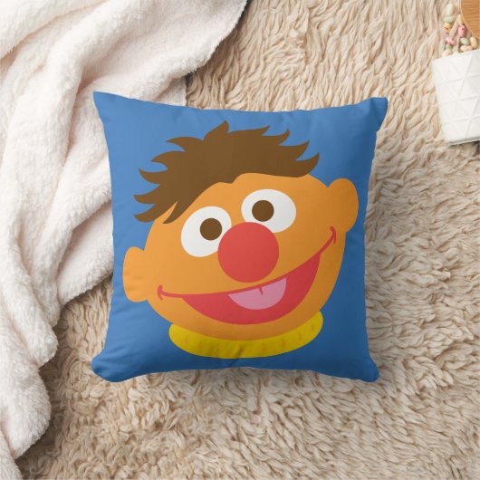 アーニー顔 クッション (ブランケット)