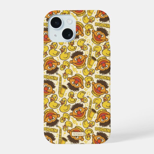 アーニー・アンド・ラバー・ダッキー iPhone 15ケース (裏面)