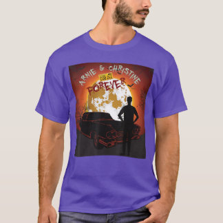 アーニー・クリスティン・フォーエバー ホラー映画 ハロウィン モチーフ Tシャツ