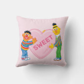 アーニー&バート・ビッグ・バレンタインのハート クッション (裏面)