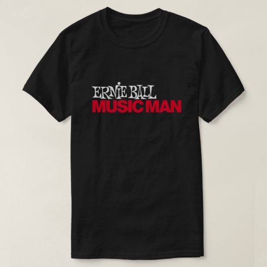 アーニー・ボール・ミュージシャンの商人 Tシャツ (デザイン正面)