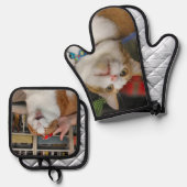 アーニー 鍋つかみ&鍋敷きセット (正面/裏面)