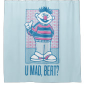 アーニー |U不機嫌、バート? シャワーカーテン (正面)