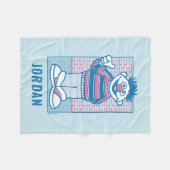 アーニー |U不機嫌、バート? フリースブランケット (正面(横))