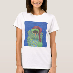 アーネスト·ザ·シークレット·サンタ·フクロウ Tシャツ