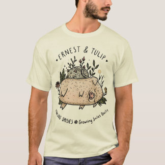 アーネスト&チューリップメンズスナグルグルTシャツ Tシャツ